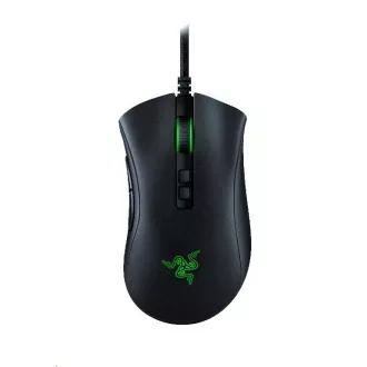 Mouse RAZER DeathAdder V2, optic, rezoluție 20.000 dpi, USB, stocare hibrid în cloud și memorie integrată, RGB