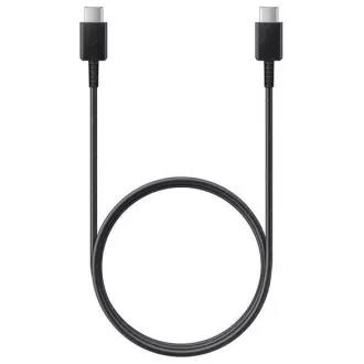 Cablu de date Samsung EP-DA705BBE, USB-C, lungime 1 m, negru, (vrac)