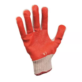 Mănuși SCOTER acoperite cu PVC roșu 8