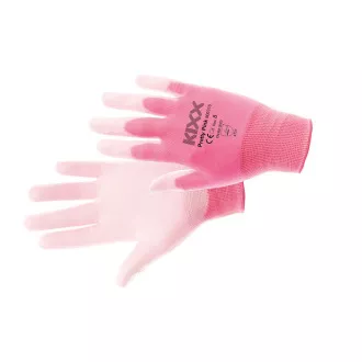 Mănușă PRETTY PINK nailon PU pentru roz 7