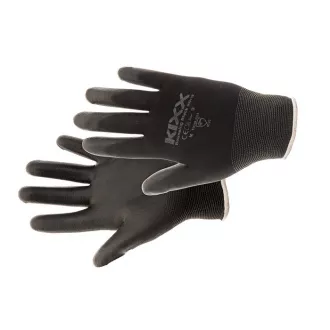 Mănușă BOUNCING BLACK nailon PU d negru 8