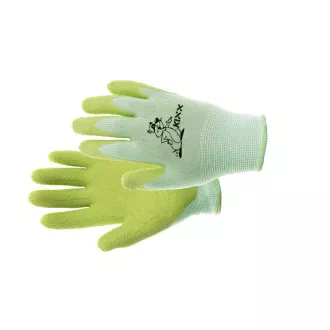 Mănuși de nailon FUDGE. latex. dl verde 4