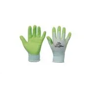Mănuși FUDGE din nailon. Latex. Verde palmier 4