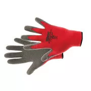 Mănuși de nailon ROCKING RED. l roșu 10