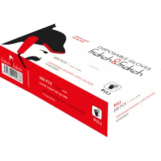 Mănuși din latex FF LOON LIGHT HS-06-002 - 8 Mănuși din latex FF LOON LIGHT HS-06-002 - 8