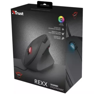 Mouse vertical pentru jocuri TRUST GXT 144 Rexx Mouse vertical pentru jocuri TRUST GXT 144 Rexx