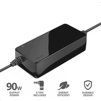 Adaptor de alimentare TRUST MAXO pentru laptopuri LENOVO 90W, incl. terminale Adaptor de alimentare TRUST MAXO pentru laptopuri LENOVO 90W, incl. terminale