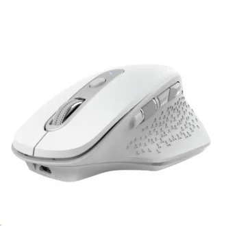 Mouse fără fir TRUST Mouse fără fir reîncărcabil Ozaa - alb