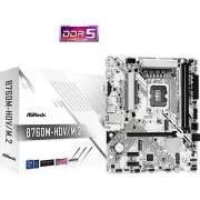 Placă de bază ASRock MB Sc LGA1700 B760M-HDV/M.2, Intel B760, 2xDDR5, 1xDP, 1xHDMI, 1xVGA, mATX