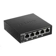 Comutator D-Link DGS-1005P 5 porturi Gigabit Desktop PoE , 4 porturi sunt PoE , buget PoE 60W
