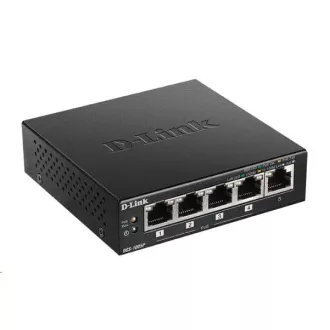 Comutator D-Link DGS-1005P 5 porturi Gigabit Desktop PoE , 4 porturi sunt PoE , buget PoE 60W