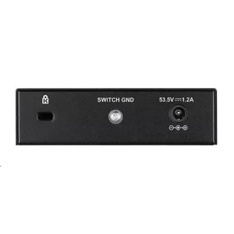 Comutator D-Link DGS-1005P 5 porturi Gigabit Desktop PoE , 4 porturi sunt PoE , buget PoE 60W