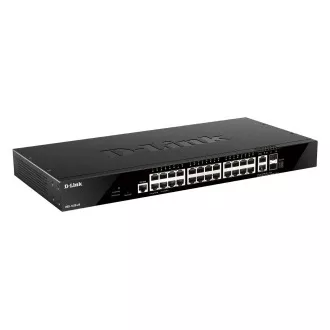 D-Link DGS-1520-28 Switch Smart Managed cu 28 porturi, 24x gigabit, 2x 10GE RJ45, 2x SFP+ D-Link DGS-1520-28 Switch Smart Managed cu 28 porturi, 24x gigabit, 2x 10GE RJ45, 2x SFP+