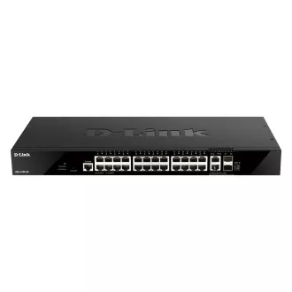 D-Link DGS-1520-28 Switch Smart Managed cu 28 porturi, 24x gigabit, 2x 10GE RJ45, 2x SFP+ D-Link DGS-1520-28 Switch Smart Managed cu 28 porturi, 24x gigabit, 2x 10GE RJ45, 2x SFP+