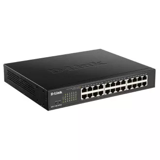 D-Link DGS-1100-24PV2 Comutator gestionat inteligent Gigabit PoE cu 24 de porturi, 12x PoE, buget PoE 100W, fără ventilator D-Link DGS-1100-24PV2 Comutator gestionat inteligent Gigabit PoE cu 24 de porturi, 12x PoE, buget PoE 100W, fără ventilator