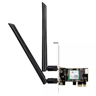 Adaptor PCIe D-Link DWA-X582 Wireless AX3000 Wi-Fi 6 PCIe cu Bluetooth 5.0
