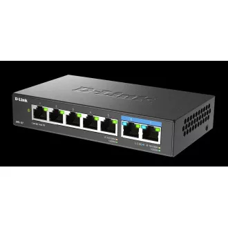 Comutator D-Link DMS-107/E cu 7 porturi Multi-Gigabit Unmanaged Switch