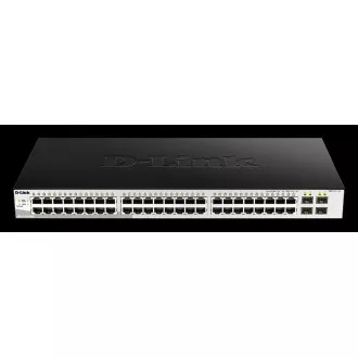 D-Link DGS-1210-52/ME/E 48 de porturi 10/100/1000BASE-T   4 porturi SFP de 1 Gbps Metro Ethernet