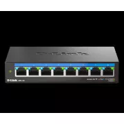 Comutator D-Link DMS-108/E cu 8 porturi Multi-Gigabit Unmanaged Switch