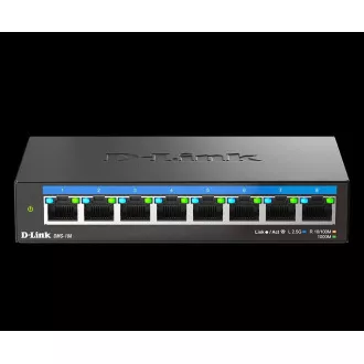 Comutator D-Link DMS-108/E cu 8 porturi Multi-Gigabit Unmanaged Switch