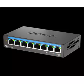 Comutator D-Link DMS-108/E cu 8 porturi Multi-Gigabit Unmanaged Switch