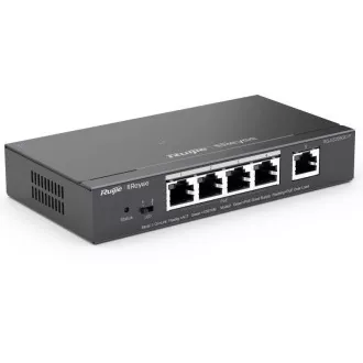 Reyee RG-ES205GC-P Comutator PoE inteligent cu manșă, 4x PoE Reyee RG-ES205GC-P Comutator PoE inteligent cu manșă, 4x PoE