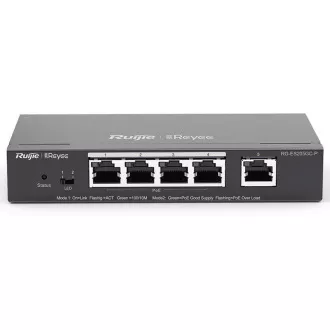 Reyee RG-ES205GC-P Comutator PoE inteligent cu manșă, 4x PoE Reyee RG-ES205GC-P Comutator PoE inteligent cu manșă, 4x PoE