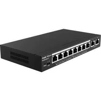 Reyee RG-ES210GC-LP Comutator PoE inteligent cu manșă, 8x PoE Reyee RG-ES210GC-LP Comutator PoE inteligent cu manșă, 8x PoE