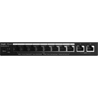 Reyee RG-ES210GC-LP Comutator PoE inteligent cu manșă, 8x PoE Reyee RG-ES210GC-LP Comutator PoE inteligent cu manșă, 8x PoE
