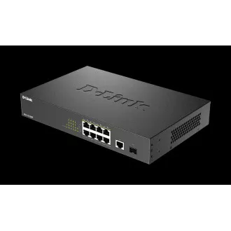 Switch PoE Gigabit cu 10 porturi D-Link DGS-1010MP/E