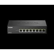 Switch PoE negestionat multi-gigabit D-Link DMS-108P/E cu 8 porturi 2.5G