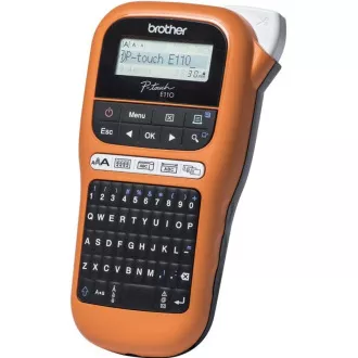 Imprimantă de etichete BROTHER PT-E110VP - 12mm, benzi TZe - marker - pentru electricieni - cu carcasă