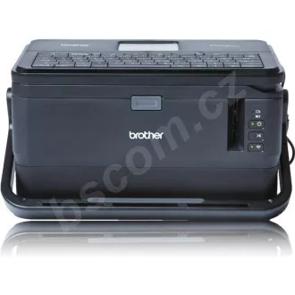 Imprimantă de etichete BROTHER PT-D800W - 36mm, benzi TZe, imprimantă cu afișaj color mare, WIFI, tastatură