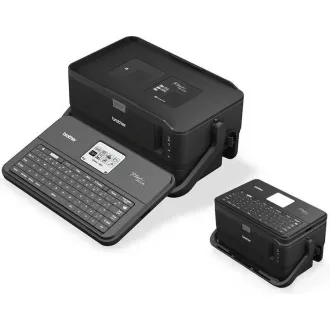 Imprimantă de etichete BROTHER PT-D800W - 36mm, benzi TZe, imprimantă cu afișaj color mare, WIFI, tastatură