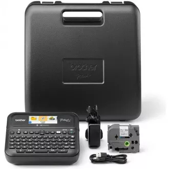 Imprimantă de etichete BROTHER PT-D610BTVP - Panglici TZe - 24mm