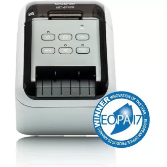 Imprimantă de etichete BROTHER QL-810W - 62mm, termică, USB WIFI Profi Label Printer /Cu achiziția DK-22251 print red /