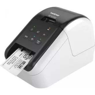 Imprimantă de etichete BROTHER QL-810W - 62mm, termică, USB WIFI Profi Label Printer /Cu achiziția DK-22251 print red /