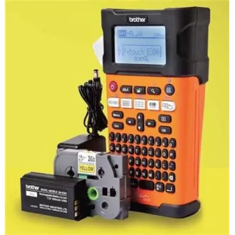 Imprimantă de etichete BROTHER PT-E300VP - 18mm, benzi TZe, mobilă, cu carcasă, Imprimantă de etichete pentru industrie și electrice - marker Imprimantă de etichete BROTHER PT-E300VP - 18mm, benzi TZe, mobilă, cu carcasă, Imprimantă de etichete pentru industrie și electrice - marker