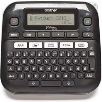 Imprimanta de etichete BROTHER PT-D210 - 12mm, benzi TZe - marker - Despachetat Imprimanta de etichete BROTHER PT-D210 - 12mm, benzi TZe - marker - Despachetat