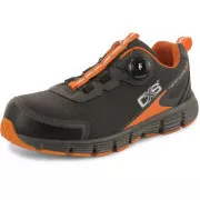Pantofi CXS ISLAND NAVASSA S1P, gri - portocaliu, marimea 37