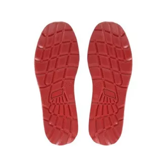Pantofi jos CXS ISLAND PAROS S1P ESD, negru - roșu, mărimea 42