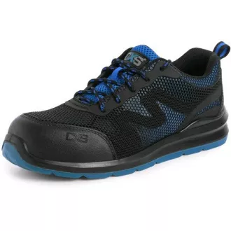 Pantofi jos CXS ISLAND MILOS S1P, negru - albastru, marimea 35