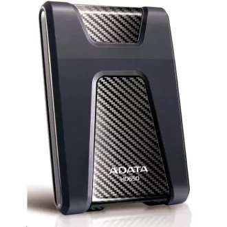 ADATA HDD extern 4TB 2, 5" USB 3.1 DashDrive Durable HD650, negru (cauciuc, rezistent la șocuri)