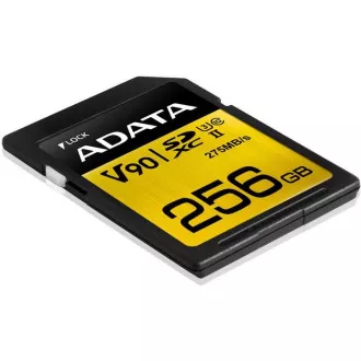 Card ADATA SDXC 256 GB Premier One UHS-II U3 Class 10 (R: 275 / W: 155 MB / s)