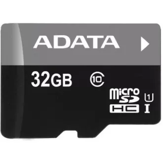 Card ADATA MicroSDHC 32GB UHS-I Clasa 10, A1 + adaptor SD, Premier