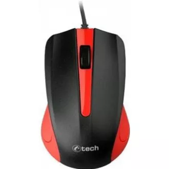 Mouse C-TECH WM-01, roșu, USB