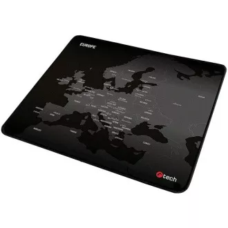 Mouse pad pentru gaming C-TECH MP-01E (Europa), 320x270x4mm, margini cusute