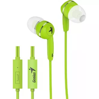 Căști GENIUS cu microfon HS-M320, roșii
