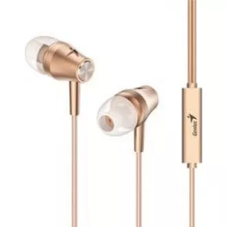 Căști GENIUS cu microfon HS-M360, aurii
