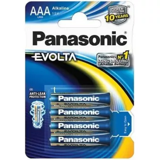 Baterii alcaline PANASONIC EVOLTA Platinum LR03EGE / 4BP AAA 1.5V (Blister 4buc)